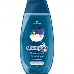 6xSchwarzkopfKidsBoysPiraatShampooenDouchegel250ml