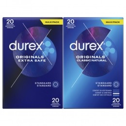 Durex-ExtraSafeCondooms20stuksClassicNaturalCondooms20stuks-Pakket