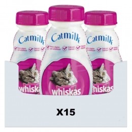 15xWhiskasKattenmelkFlesje200ml