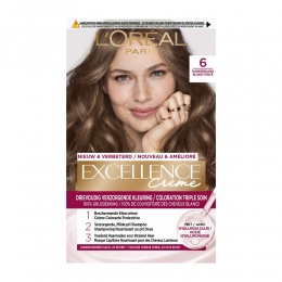 3xLOralExcellenceCrmePermanenteCrmekleuring6Donkerblond