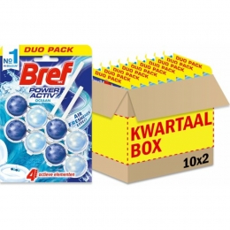 10xBrefToiletblokPowerActivOceaan2stuks