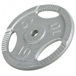Gewicht-Halterschijf-10kg-GripperGietijzer-30mm-GorillaSports