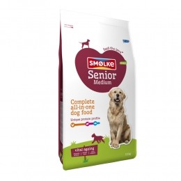 SmolkeHondenvoerSeniorMedium12kg