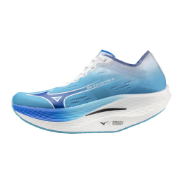 MizunoWAVEREBELLIONPRO2HardloopschoenenRiverbluemugenbluewhiteDamesMaat40