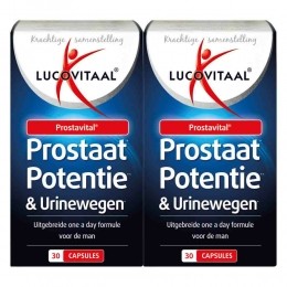 GratisVerzending2xLucovitaalProstavitalProstaatPotentieenUrinewegen30capsules