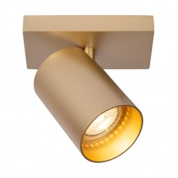 AtmoozNuo1-Spot-Goud-7cm-Metaal-GU10Fitting-50W-LuxeOpbouwspot