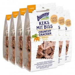 6xBunnyNatureCrunchyCrackerWortel50gr