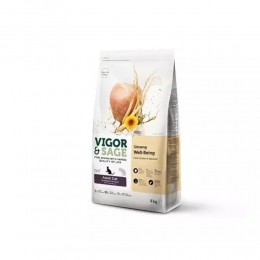 2xVigorSageKattenvoerWell-BeingGinseng4kg