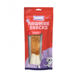 BraaafHondensnackGeperstBotKip20cm175gr