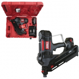 SencoF-35XP18VLi-IonAccuTackerSet2x30AhInKoffer-28-38mm