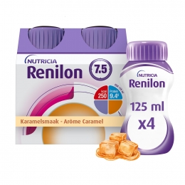 Renilon75KaramelFles4x125ml177026Nf