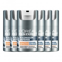 6xLOralMenExpertMagnesiumDefenceDagcrme50ml