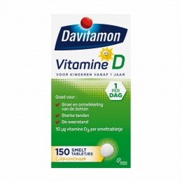 GratisVerzendingDavitamonVitamineDKind150smelttabletten