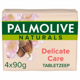12xPalmoliveTabletzeepNaturalsAmandelMelk4x90gr