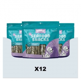 12xBraaafHondensnackRolSticksZalm12cm175gr