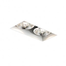QAZQAModerneinbouwspotwitGU10AR70trimless2-lichts-Oneon