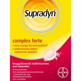 GratisVerzending4xSupradynComplexForte45bruistabletten