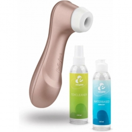 SatisfyerPro2NextGenerationToycleanerGlijmiddelCombinatiePakket