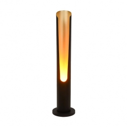 AtmoozVloerlampNori-ZwartGoud-Max40W-E27Fitting