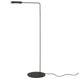 FloloungevloerlampLED3000Kzwart
