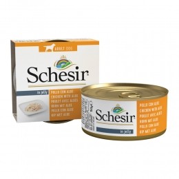 SchesirHondenvoerBlikJellyKipenAlo150gr