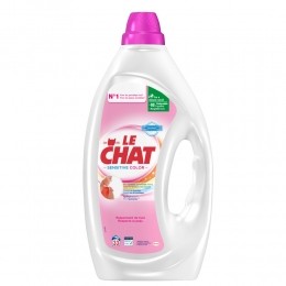 4xLeChatVloeibaarWasmiddelSensitiveColor33wasbeurten1485liter