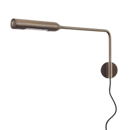 FloWallwandlampLED2700Kmetallicbrons