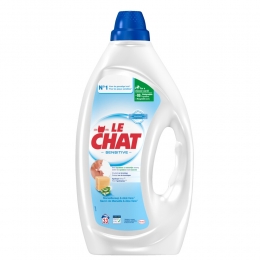 4xLeChatVloeibaarWasmiddelSensitive33wasbeurten1485liter