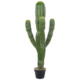 Beliani-MAROCCOCEREUS-Kunstplant-Groen-115cm-Kunststof