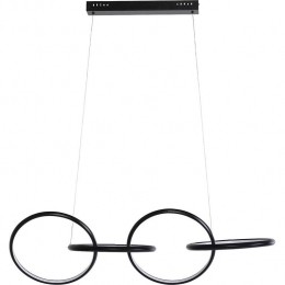 HanglampGalaxyLED155cmzwartKareDesign