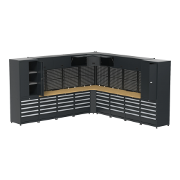Werkplaatssysteem-Hoekopstelling-6blokken-2hogekasten-Configureernaarwens-BWK96122