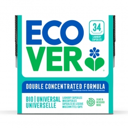 8xEcoverWascapsulesUniversalLilacRescuedRose34stuks