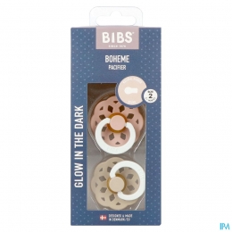 Bibs2FopspeenBohemeDuoGlowdarkBlushvanilla