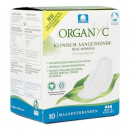 OrganycMaandverbandNormaalKatoenBio10