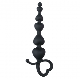 EasytoysAnaalKralenmetHartjeZwart