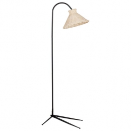 Beliani-KERIAN-Vloerlamp-Natuurlijk-Rotan