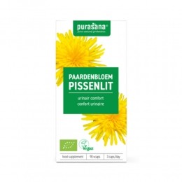 PurasanaSinglePlantsPowdersPaardenbloemExtractBio90capsules