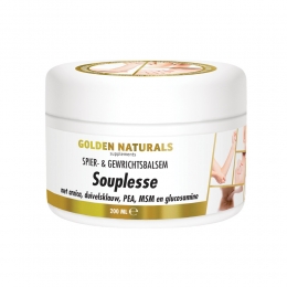 GratisVerzending2xGoldenNaturalsSouplesseSpier-Gewrichtsbalsem200ml