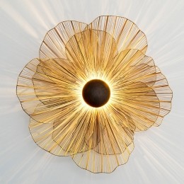 HollnderWandlampTremoloingrotebloemvorm