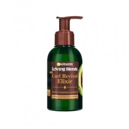 6xGarnierLovingBlendsHaarolieCurlRevivalElixirAvocadoOlieSheaBoter120ml