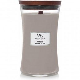 WoodWickGeurkaarsLargeFireside611gr