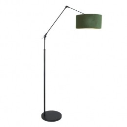 Steinhauer-vloerlamp-PrestigeChic-zwart-metaalveloursstof
