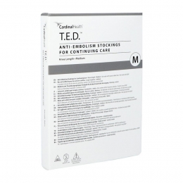 RestedContCareKneeStockingMRegulBeige