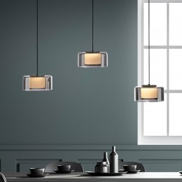 PaulNeuhausLEDhanglampRika71cmglasdimbaar