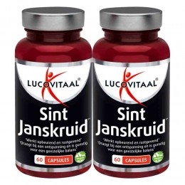 GratisVerzending2xLucovitaalSintJanskruid60Capsules