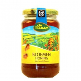 DeTraayBloemenHoningEko900gr
