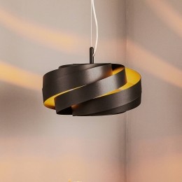 DomiluceVentohanglampzwart40cmmetaalE27