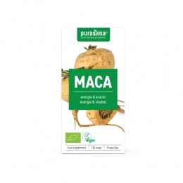 GratisVerzendingPurasanaMacaBio120Capsules