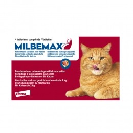MilbemaxOntwormingTablettenKat2-12kg2x2tabletten