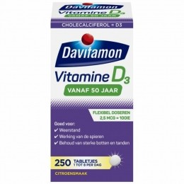 GratisVerzending4xDavitamonVitamineD3Vanaf50Jaar250tabletten